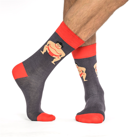 J.PRESS FUNNY Socks - férfi mintás pamut zokni